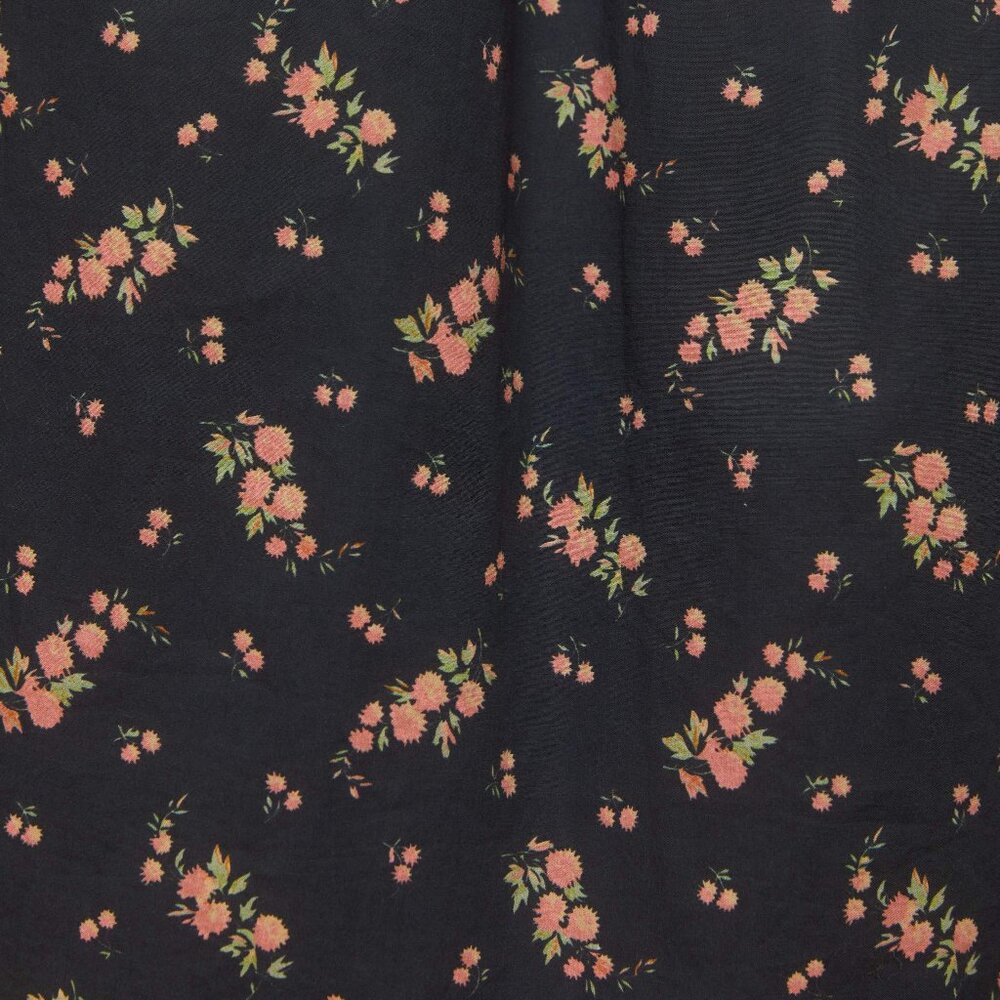 Christy Dawn - The Peyton Dress - Color Mums Ditsy Black - Size L - Picture 13 of 13